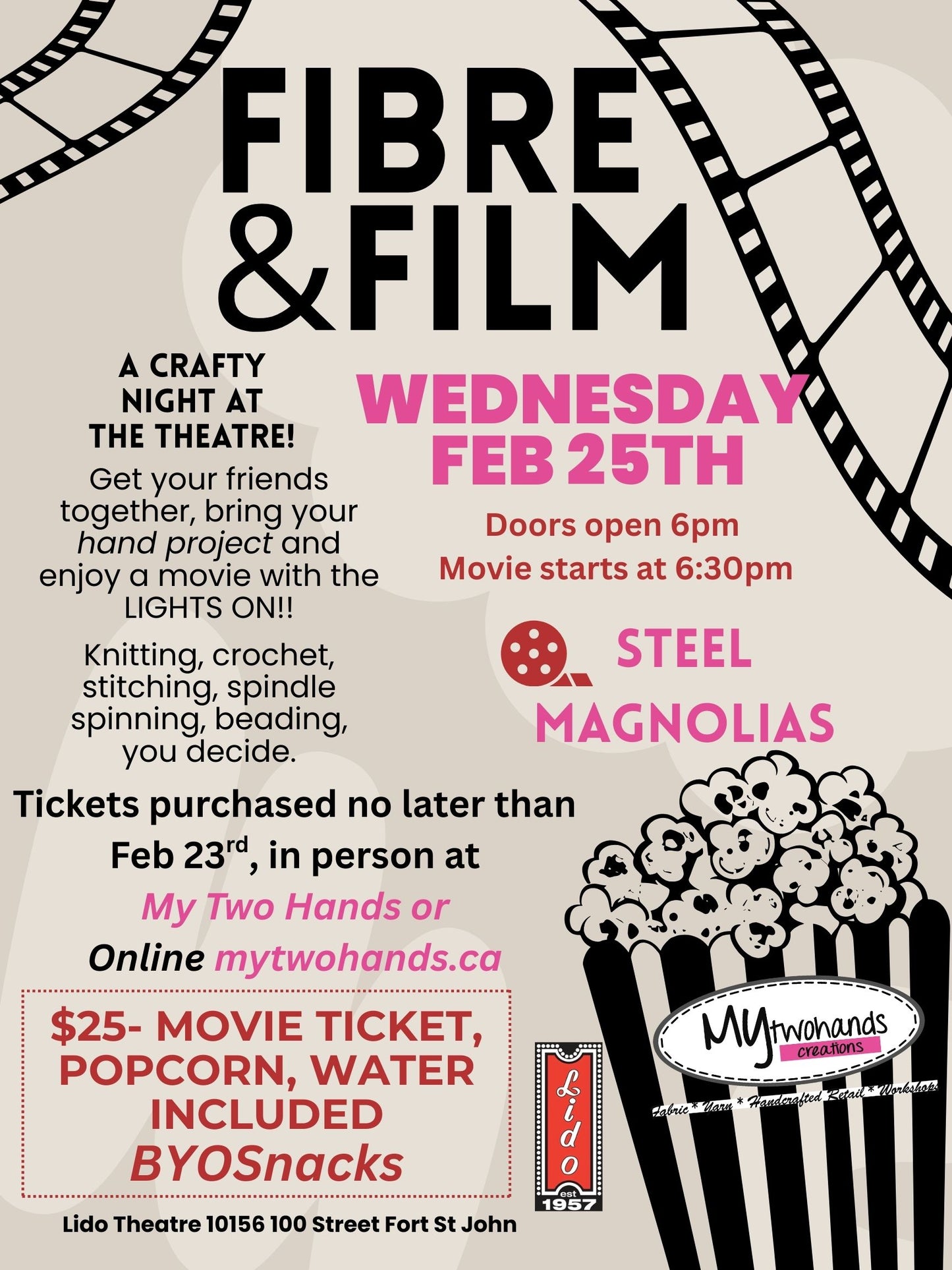 Fibre & Film - Wednesday Feb 25th