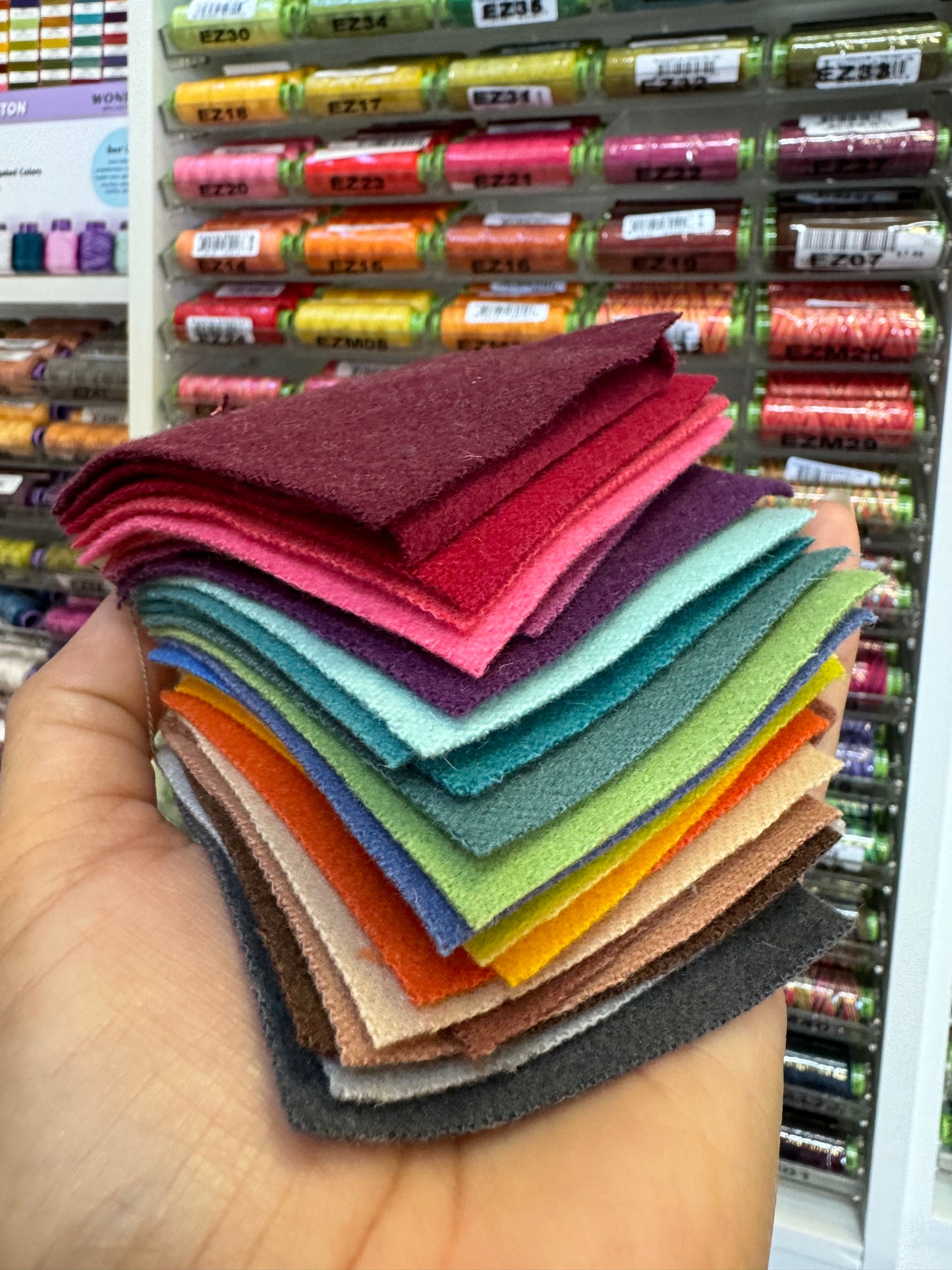 Wool Scrap Bag