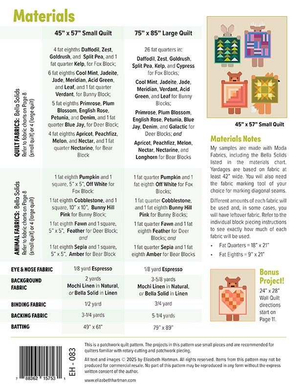 PRE-ORDER Show and Tell Quilt Kit