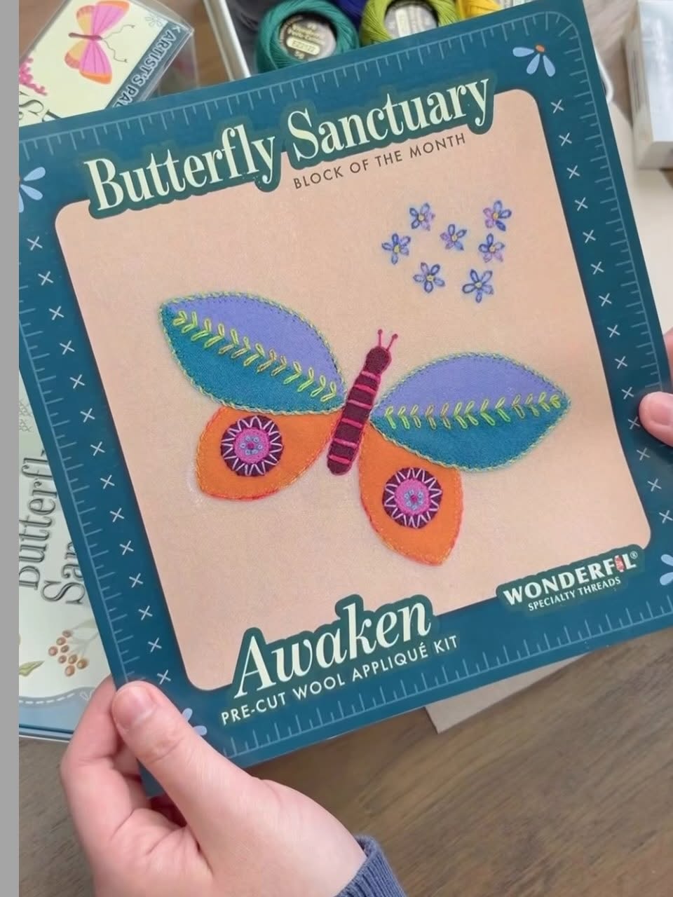 Butterfly Sanctuary Wool BOM
