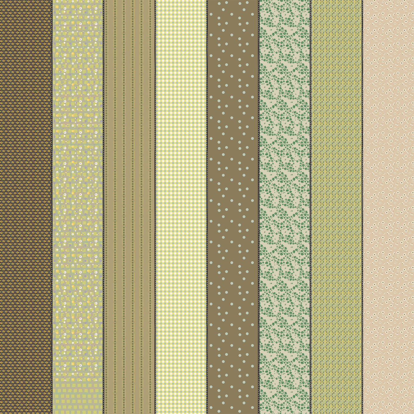 Gathered Lollies Precuts TRENTHAM Colourway- PREORDER