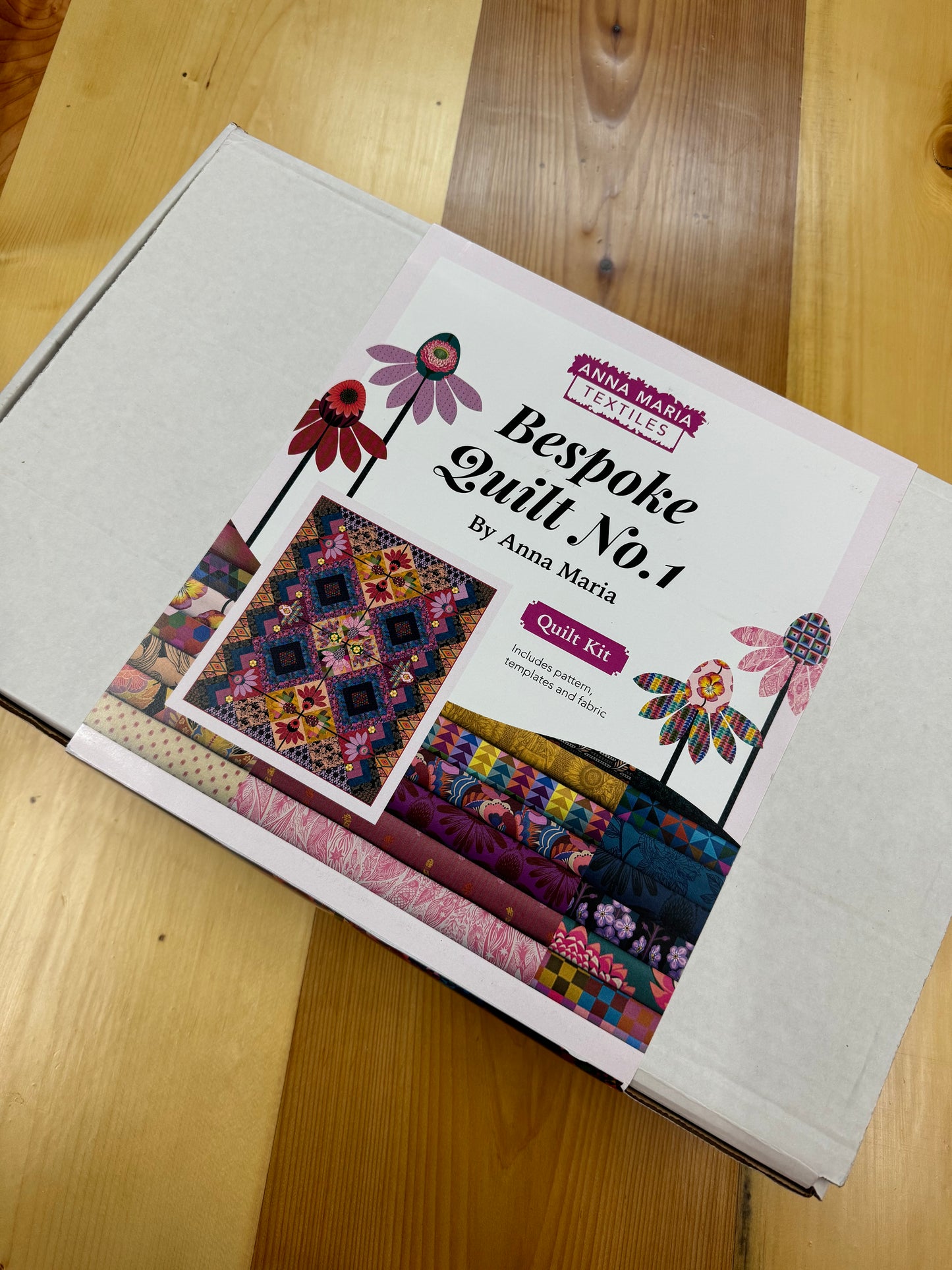 Bespoke Quilt NO. 1 by Anna Maria Textiles